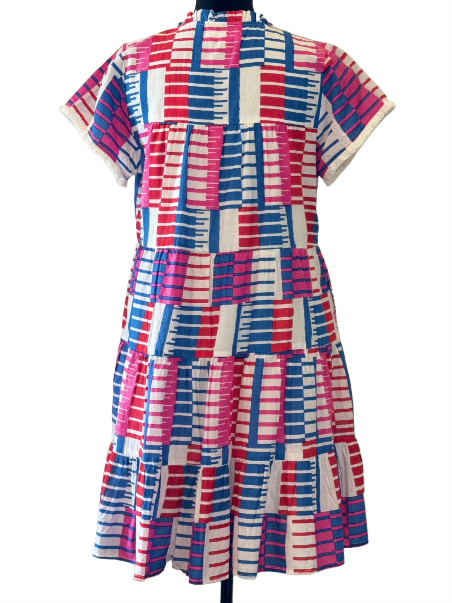 The Macy Pattern Print Dress