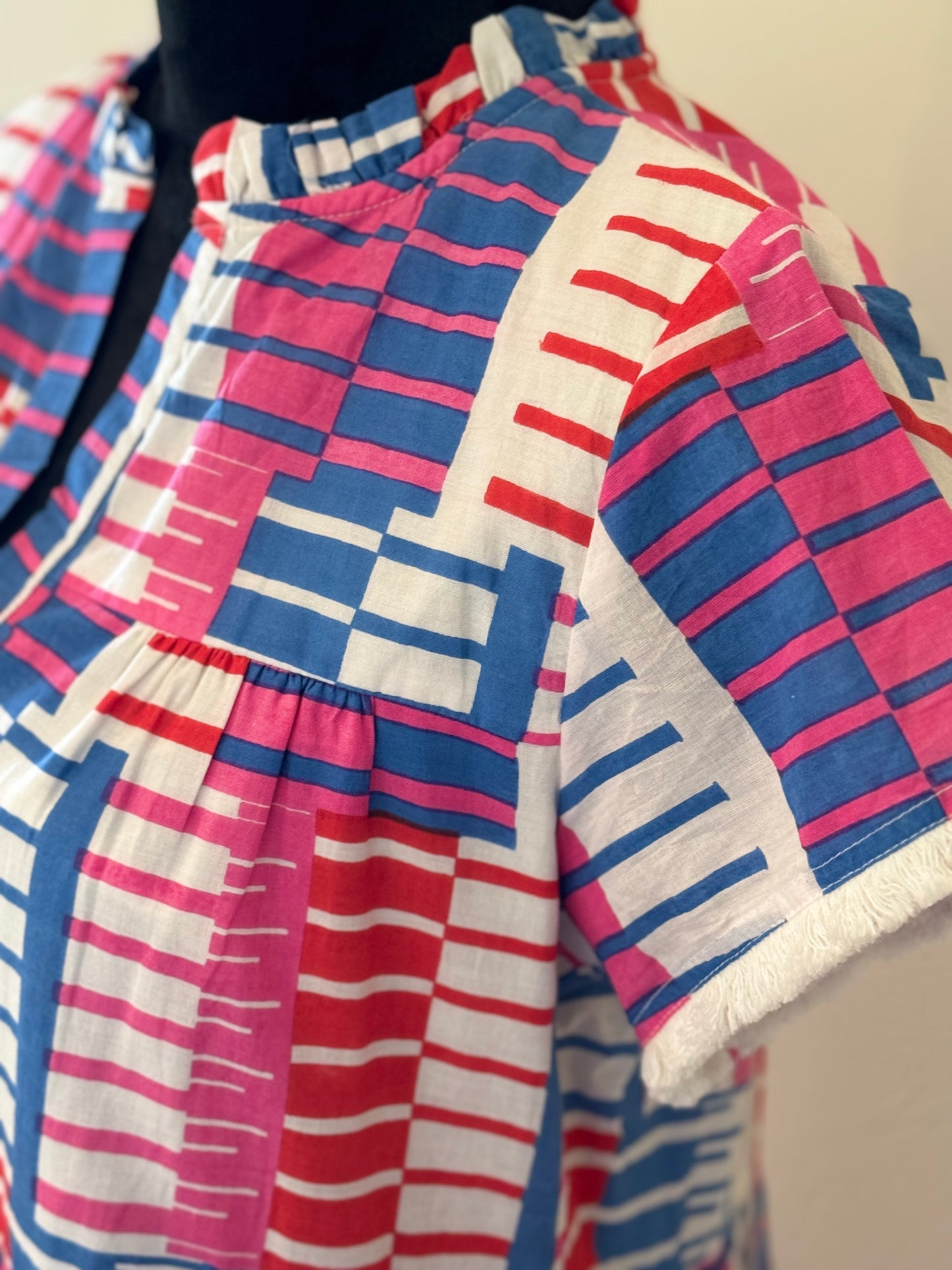 The Macy Pattern Print Dress