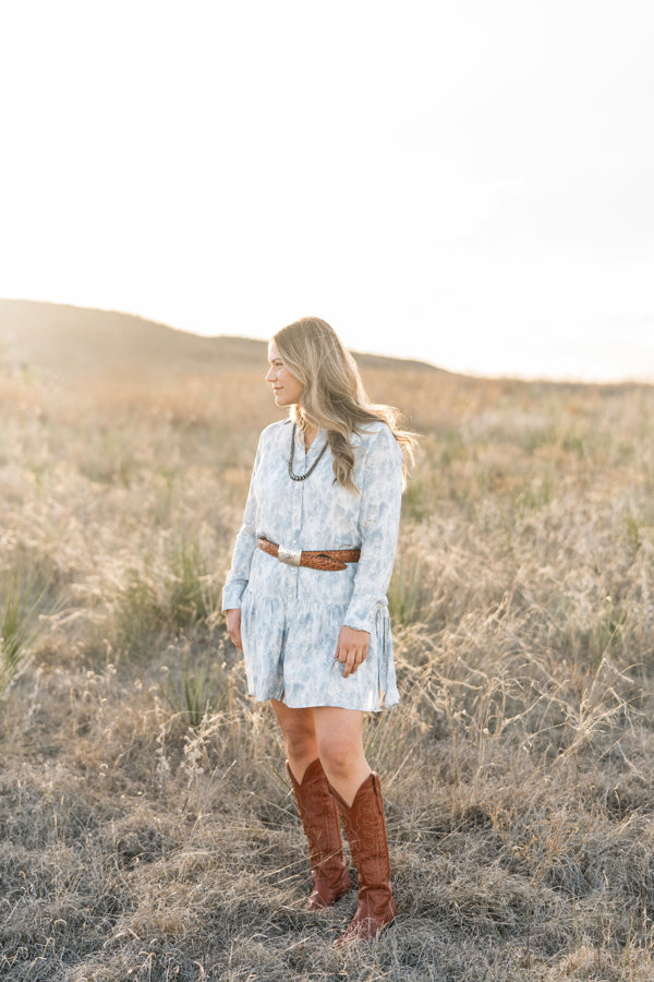 Lovlei Ranch Dakota Ice Blue Dress