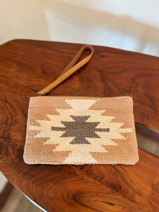 The Panache Aztec Wristlet