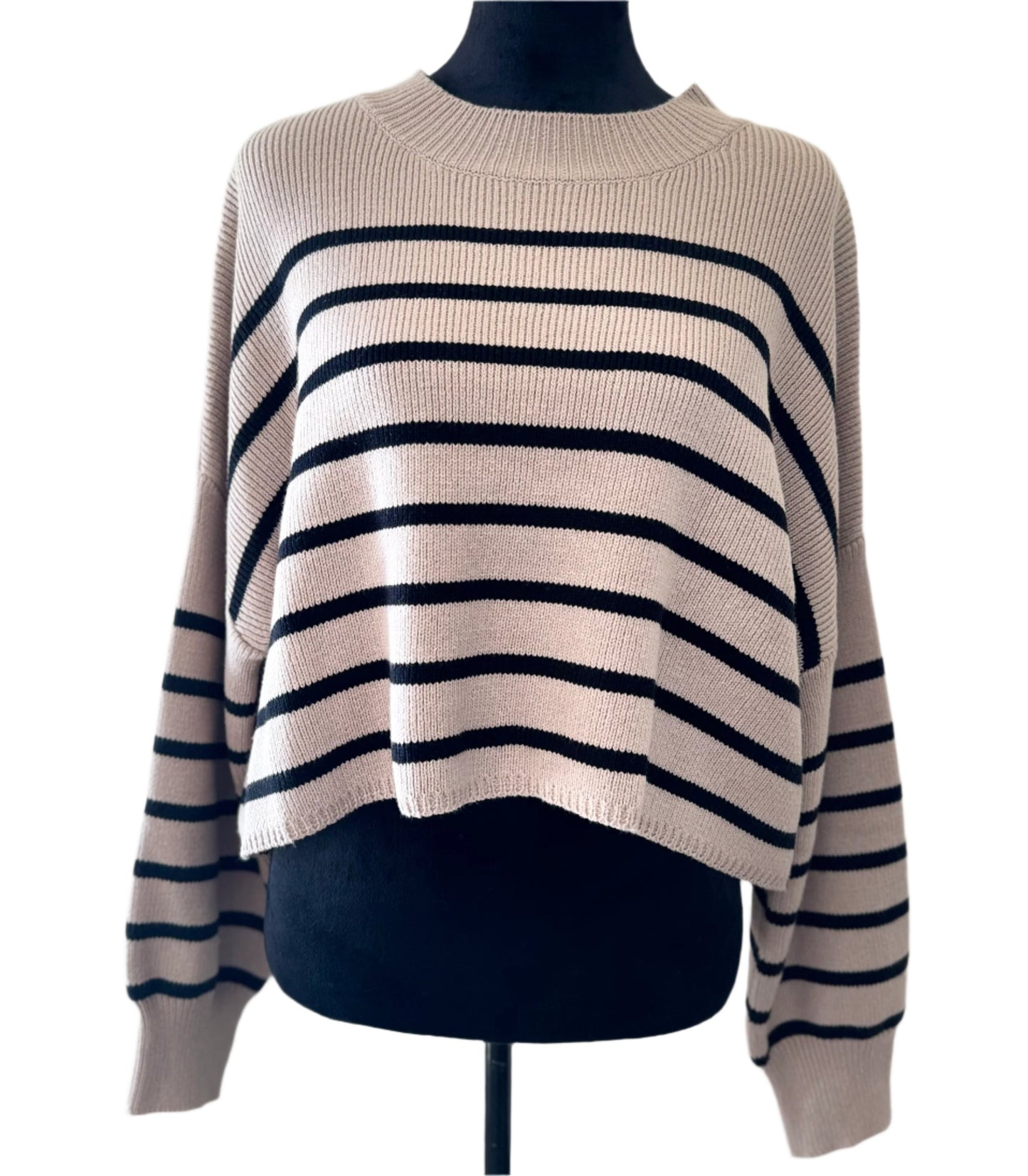 The Brogan Striped Sweater