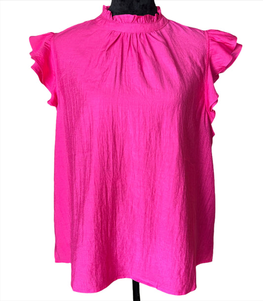 The Summer Pink Blouse (Plus Size Collection)